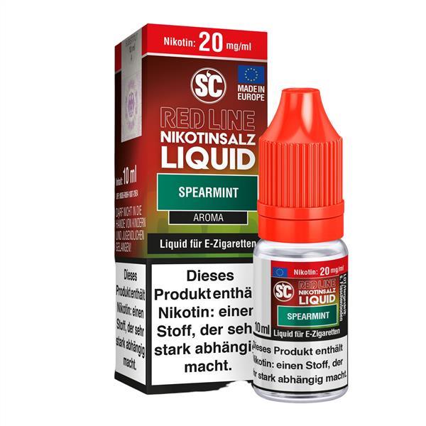 SC-RED LINE Spearmint - Nikotinsalz Liquid 20 mg/ml
